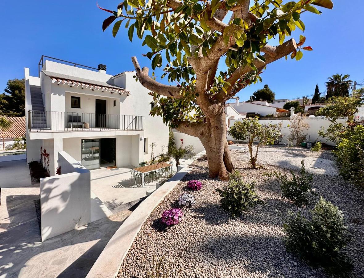 Villa Floris Moraira 500M To Sand Beach Moraira Saturday Arrive-Leave Only Exterior foto